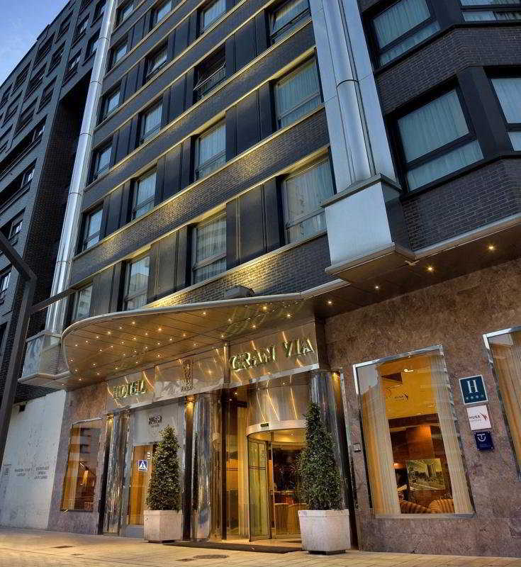 Hotel Gran Via Logroño Eksteriør billede