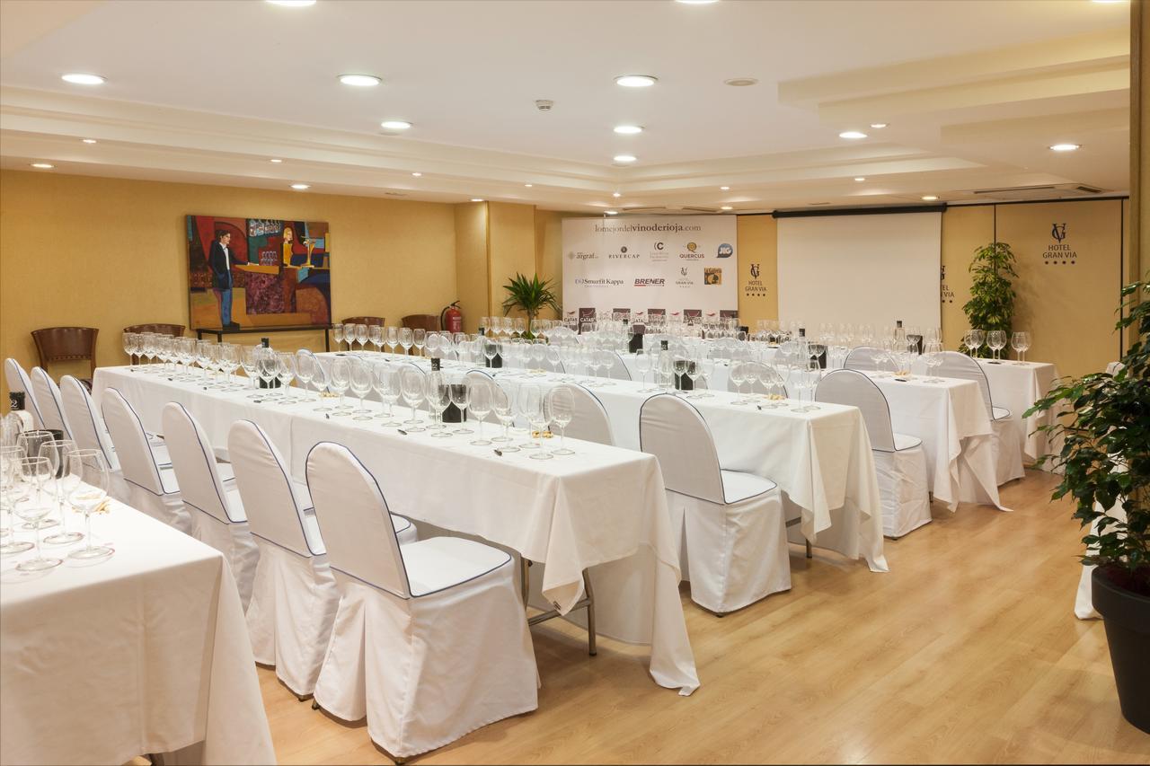 Hotel Gran Via Logroño Eksteriør billede